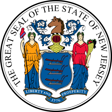 The Great State Of New Jersey - Seal